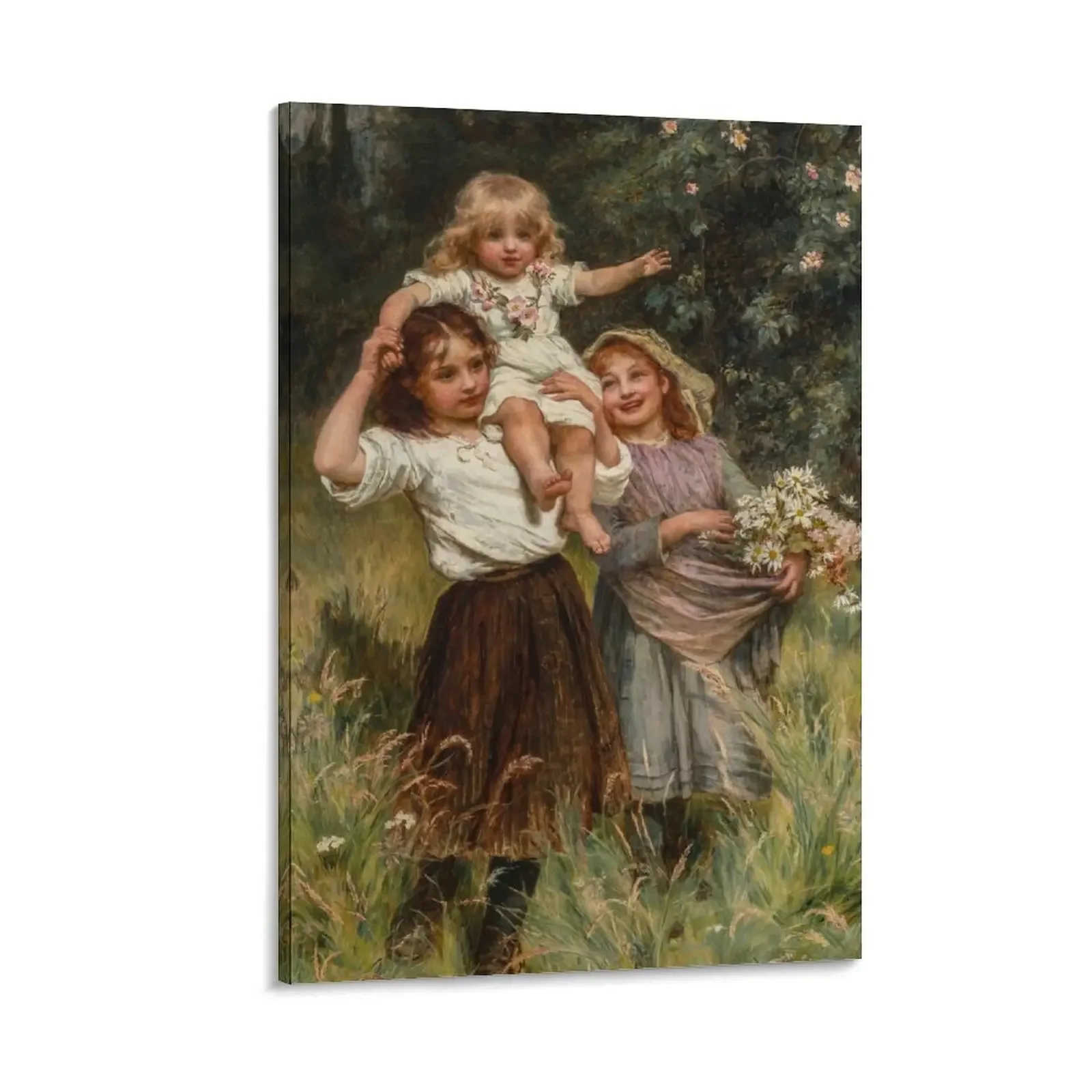

Frederick Morgan - "Wild Roses" Canvas Painting decorations for the room posters for room