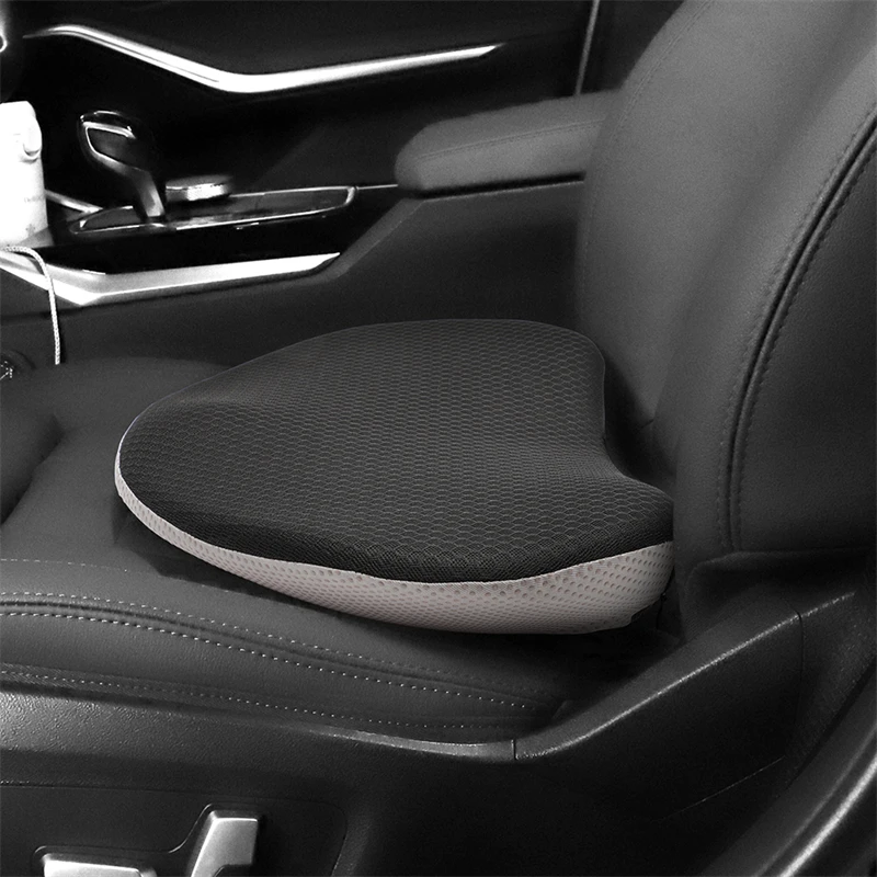 Car Seat Cushion For Car Seat Driver- Memory Foam Car Seat Cushions For  Driving - Low Back & Tailbone Pain Relief Car Seat Pad (Black)
