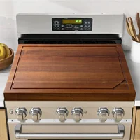 Stove Cover - Acacia Wood  Top Covers for Electric  and Gas  - Sink Cover RV  Top Cover 1