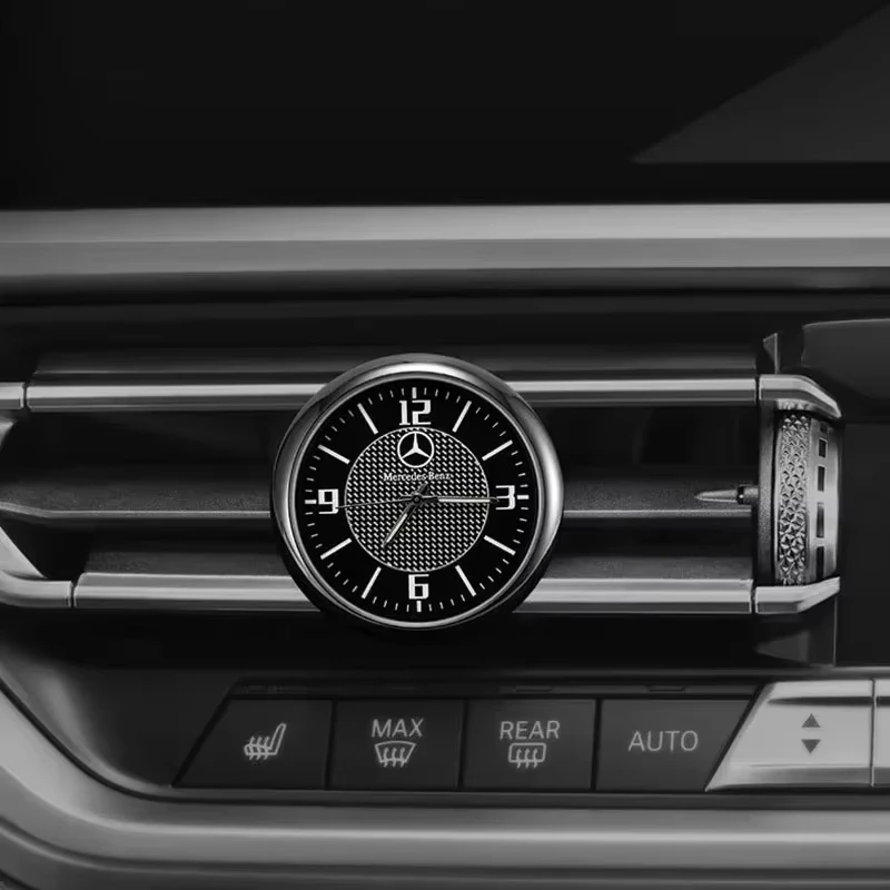 메르세데스 벤츠 AMG GLE GLC GLS GLK GLA CLS CLA W211 W212 W210 W203 W204 W205 W176 E260 E200 A B C E-클래스용 디지털 자동차 시계