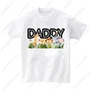 Kids 2 3 4 5 6 Animal Birthday Party Tshirt Matching Family Outfits Boy Shirt Party Girls TShirt Children Outfit Custom Name 3