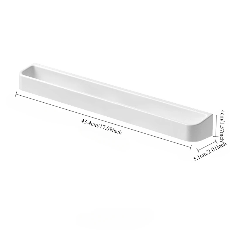 Wall Mount Slipper Holder No Punching Towel Storage Rack for Bathroom Toilet Multifunctional Kitchen Drain Rack. 6