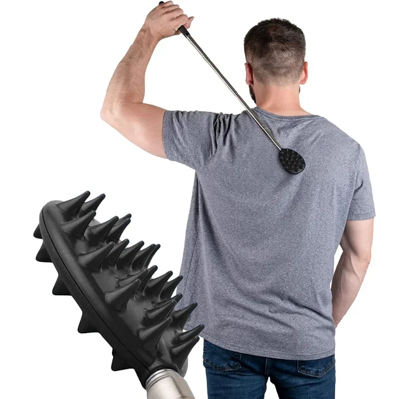 1/3/5PCS Back Scratcher Telescopic Scratching Massage Tool Back Scratcher Scraper Extendable Telescoping Itch Massage Relaxation