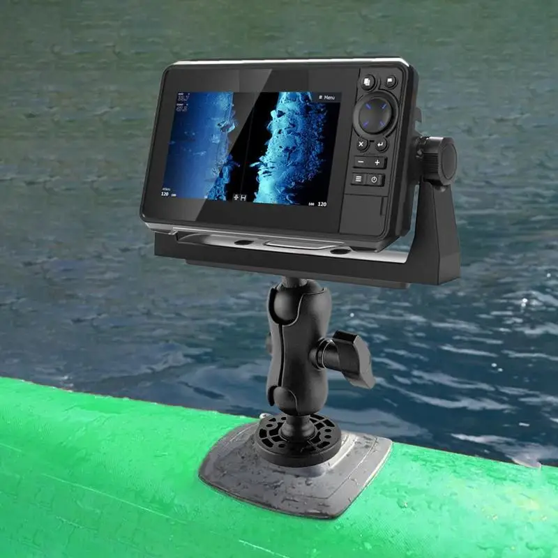 Swivel Fish Finder Mount Base 360 Degree Swivel Fish Finder Mount Base GPS  Navigation Fish Finder Bracket For Marine Boat Kayak