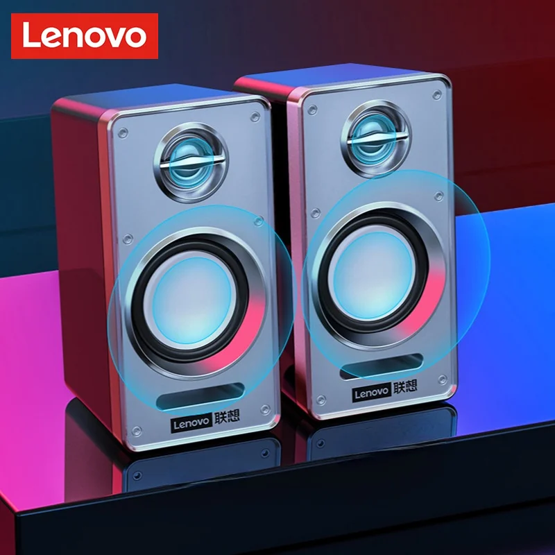 Lenovo L019 Wired Computer Speaker Home Theater High Power High Quality Subwoofer Speakers for