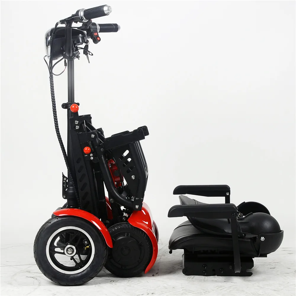 America Popular mini smart cheap 4 wheel electric scooter fastest folding electric scooter bike