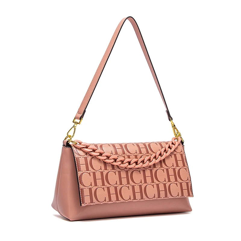 تصميم حقيبة الكتف النسائية المستطيلة الكلاسيكية ال...