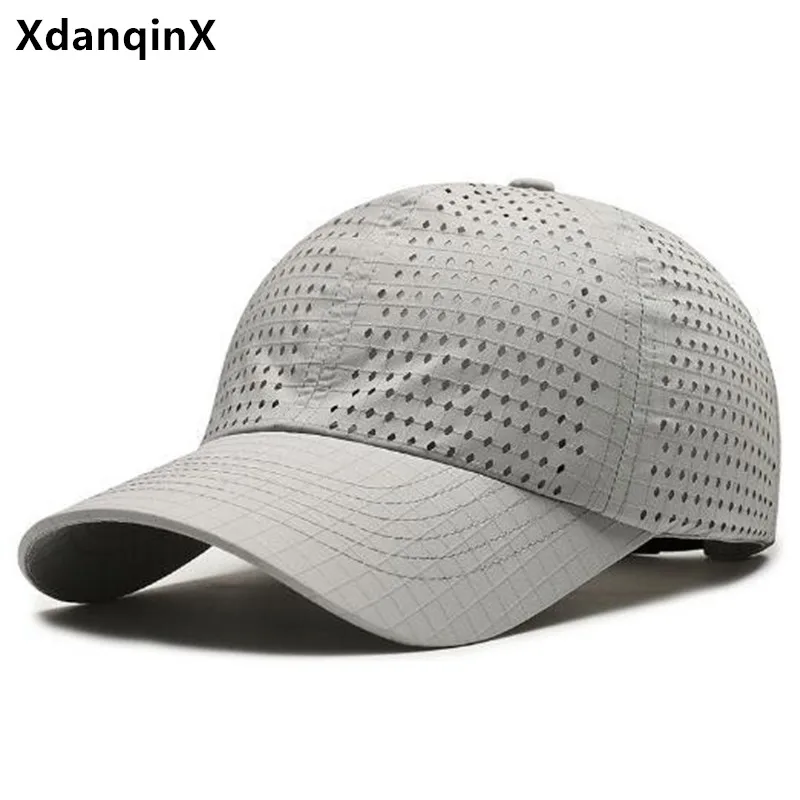 

Summer Lightweight Thin Mesh Breathable Baseball Caps For Men And Women Camping Fishing Cap Sunscreen Travel Hats Snapback Cap