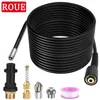 High Pressure Pipe Cleaning Hose Drain Cleaner Pipe for Karcher K2-K7/HD/HDS Universal Pipe Sewer Cleaning Set Rotating Nozzles 1