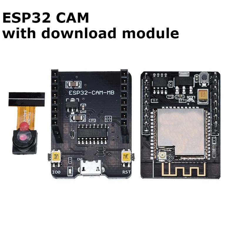 ตัวเลือกสินค้า บอร์ดพัฒนา ESP32-CAM พร้อมกล้อง OV2640 Wi-Fi Bluetooth