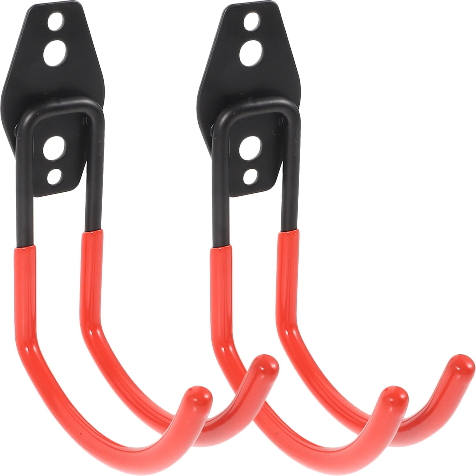 

2 Pcs Wall Hook Hooks for Ladders Metal Garage Water Pipes Warehouse Storage Wrought Iron Utility Organizer