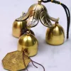 3 Bells Copper Wind Chimes For Outdoor Living Yard Garden Decoration Hanging Windchimes Craft Gifts 48cm Carillon De Jardin 1