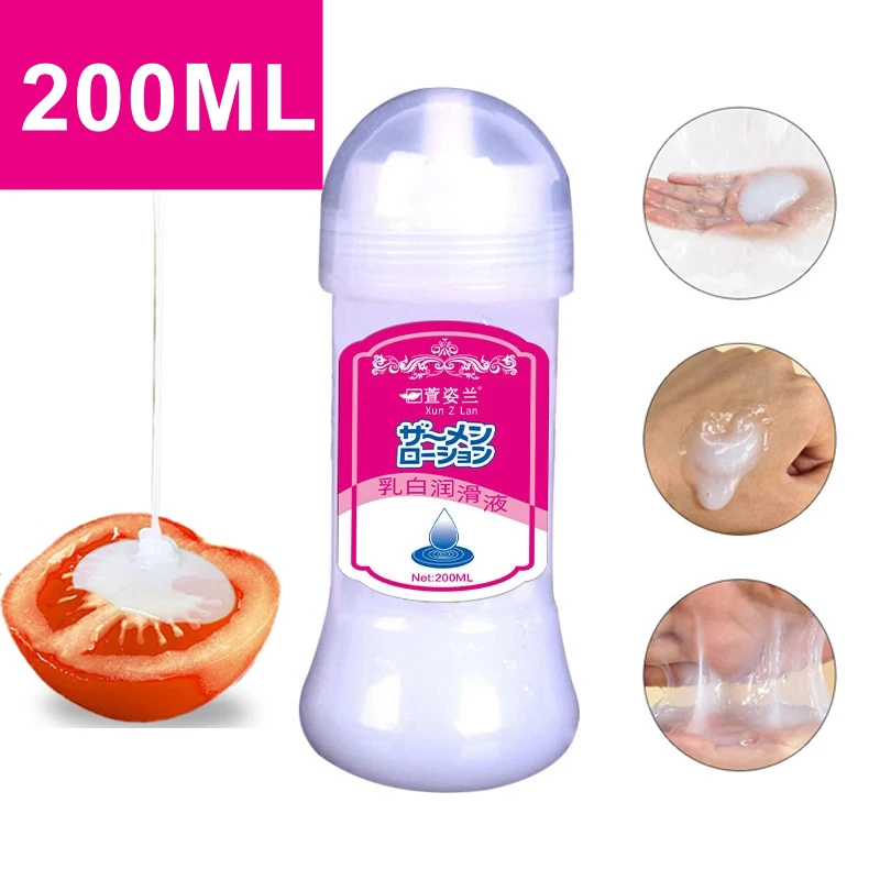 500ml Large Capacity Lubricant for Men Women Sex Toys Cream Sex Viscous Lube Water Based Oil Lubricating Anal Vaginal for Adult