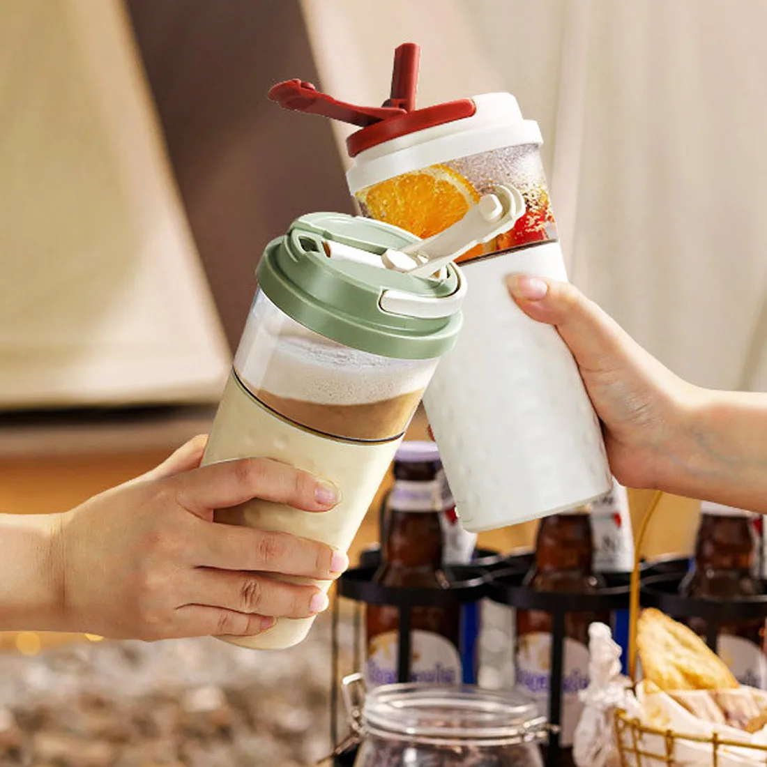 milk shaker bottle
