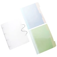 4 Rings Binder 12.59x9.76Inch Hold up 220Sheets Water Resistant for Student Teacher Office Workers Presentation Folder 5