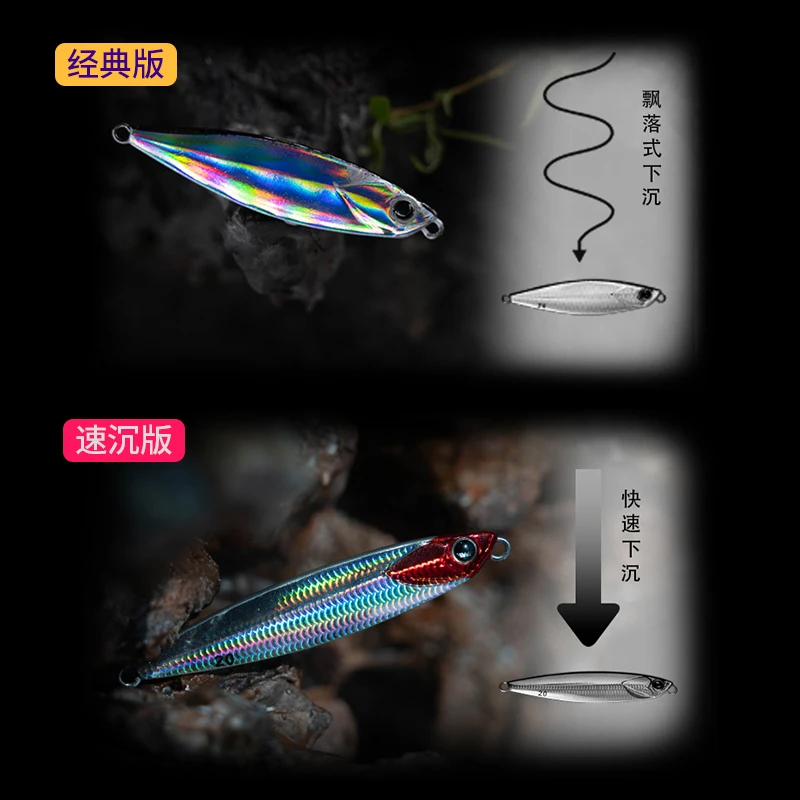 New EWE C40/44/48/52S Blade Bait Metal VIB Fishing Lure 6.5/8.5/11/13.5g  Wobbler Vibration Bait Tackle for Trout Bass Pike perch - AliExpress