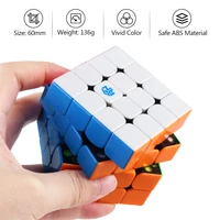 【JudyCube】GAN 460 M Magnetic 4x4x4 Magic Cube 4x4 Speed Cube GAN460 M Stickerless Professional Fidget Toys Cubo Magico Puzzle 2