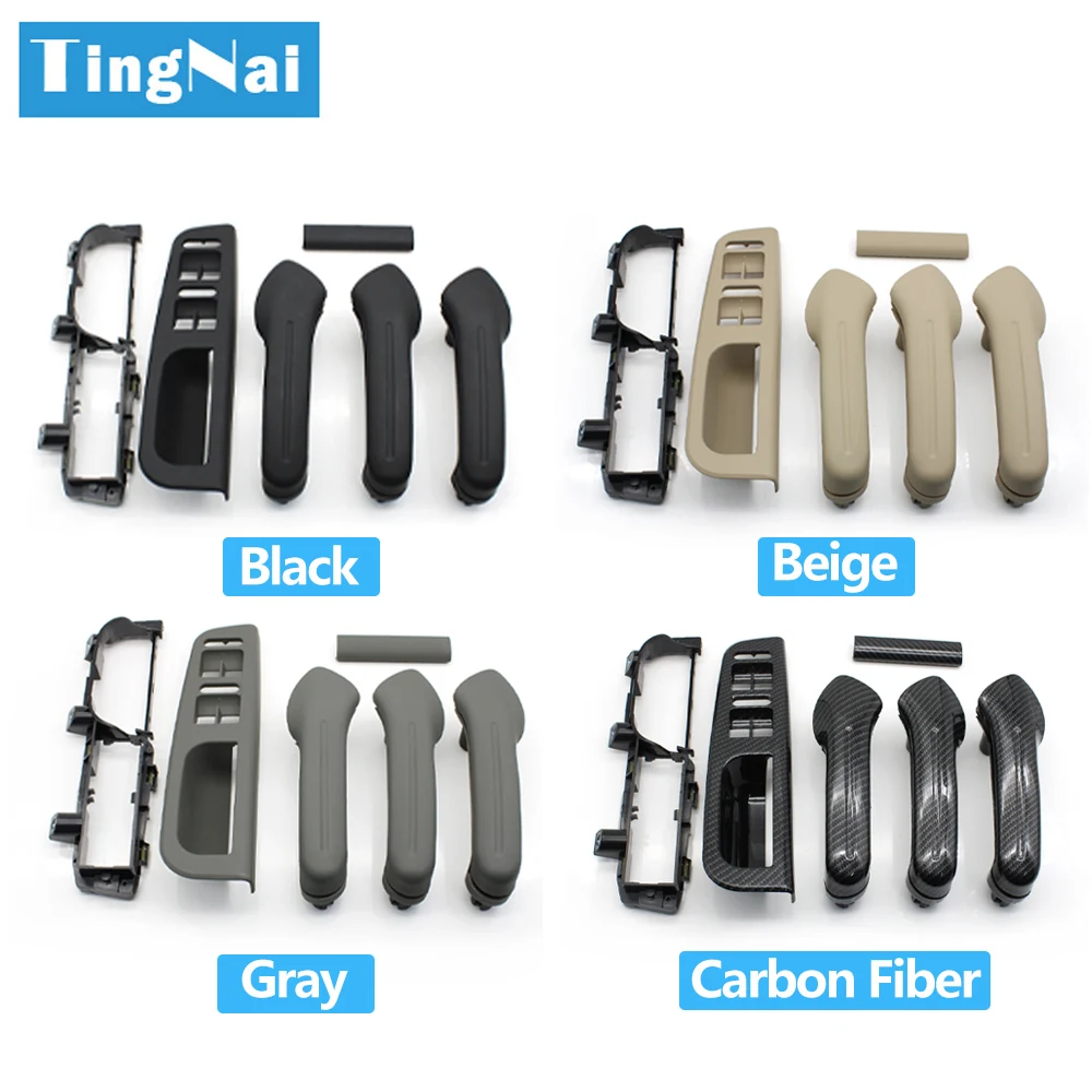 4-Piece Mirror Chrome Door Handle Cover Set For Chevy Tahoe, Suburban, Silverado 1500/2500/3500 (2014-2020)