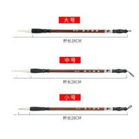 3pcs Chinese Calligraphy Brush Suit, Wolf Hair, Part Hair, 3 Specifications-Professional Ink Pen, Suitable for Writing, Painting 2