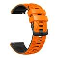 Orange and black