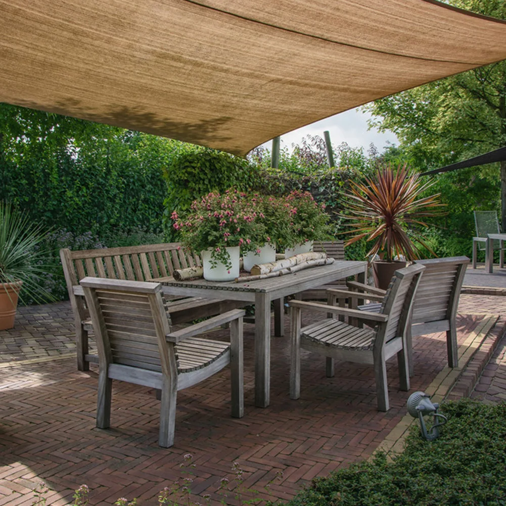 Outdoor Sun Shade Cloth UV Protection Pergola Deck Backyard Patio Sunshade Pergola Shade Cover Canopy for Garden Outdoor