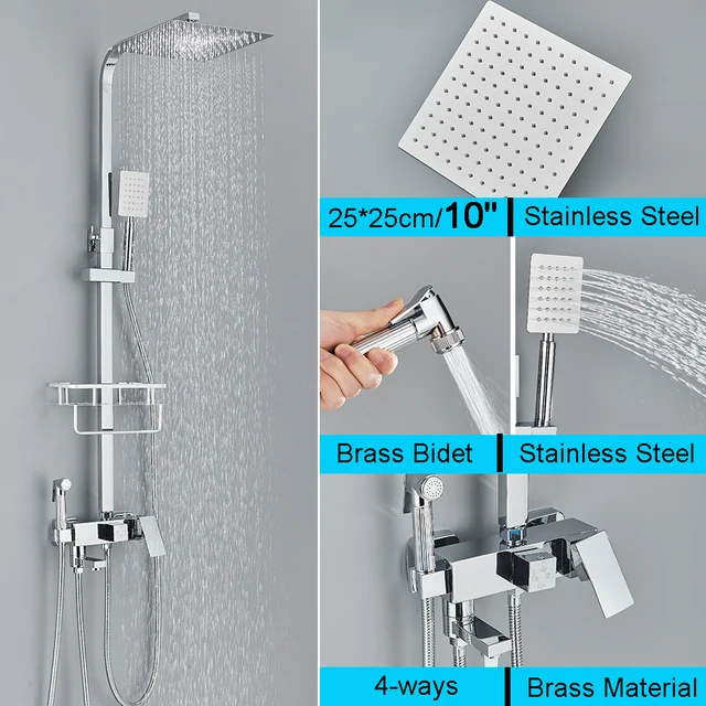 4-Way E10 Chrome