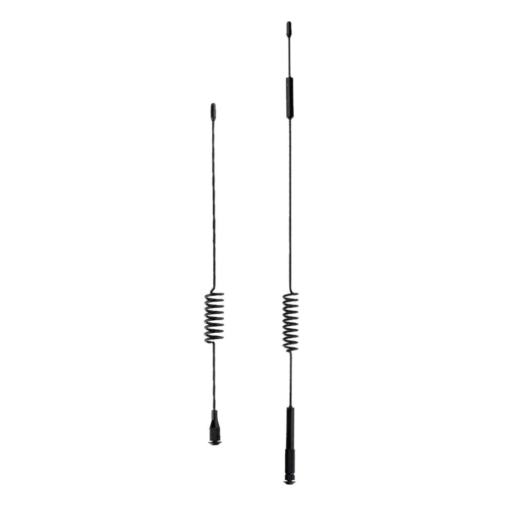 1 10 Scale RC Crawler 11.4inch and 6.3inch Metal Antenna Accessories Decoration For-4 D90 Axial SCX10 90046