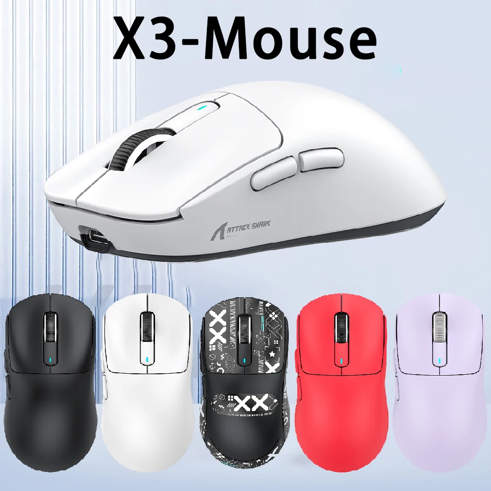 Attack Shark X3 rat n inal mbrico con Bluetooth dispositivo con conexi Attack shark x3 rat n inal mbrico con bluetooth dispositivo con conexi