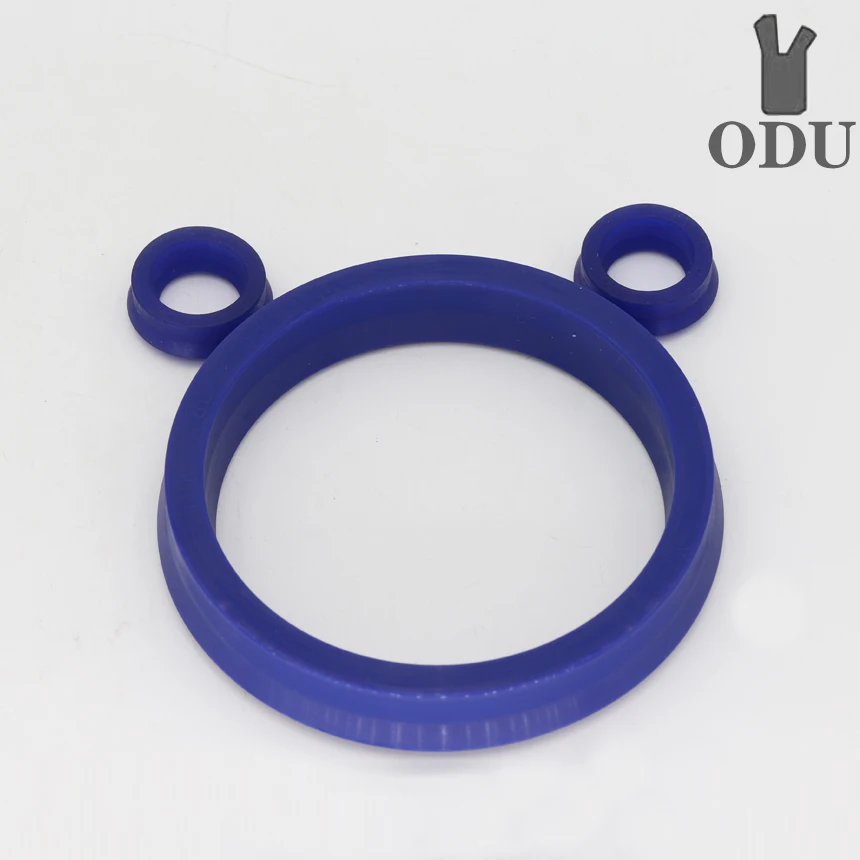 ODU YXD UP OD 블루 폴리우레탄 PU 피스톤 샤프트 로드 가스켓, U/Y 그루브, 2 립 링, 밀봉 유압 실린더 오일 도장, 16-300mm