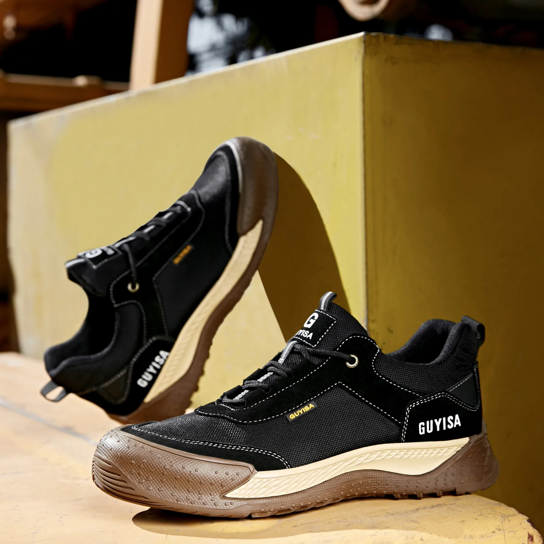 ArmorToe Steel Toe Safety Shoes – Anti‑Smash, Anti‑Stab, Non‑Slip Work Shoes 32 S302869cc4c694606addd28373caf9246R