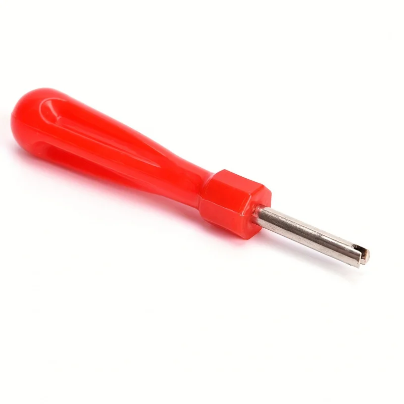 Tire Valve Stem Core Remover 1PC Slotted Handle Screwdriver for Car Bicycle