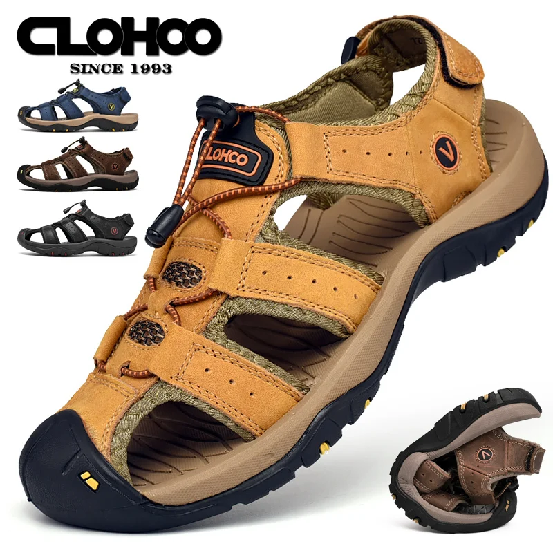 Men’s Casual Leather Sandals 3