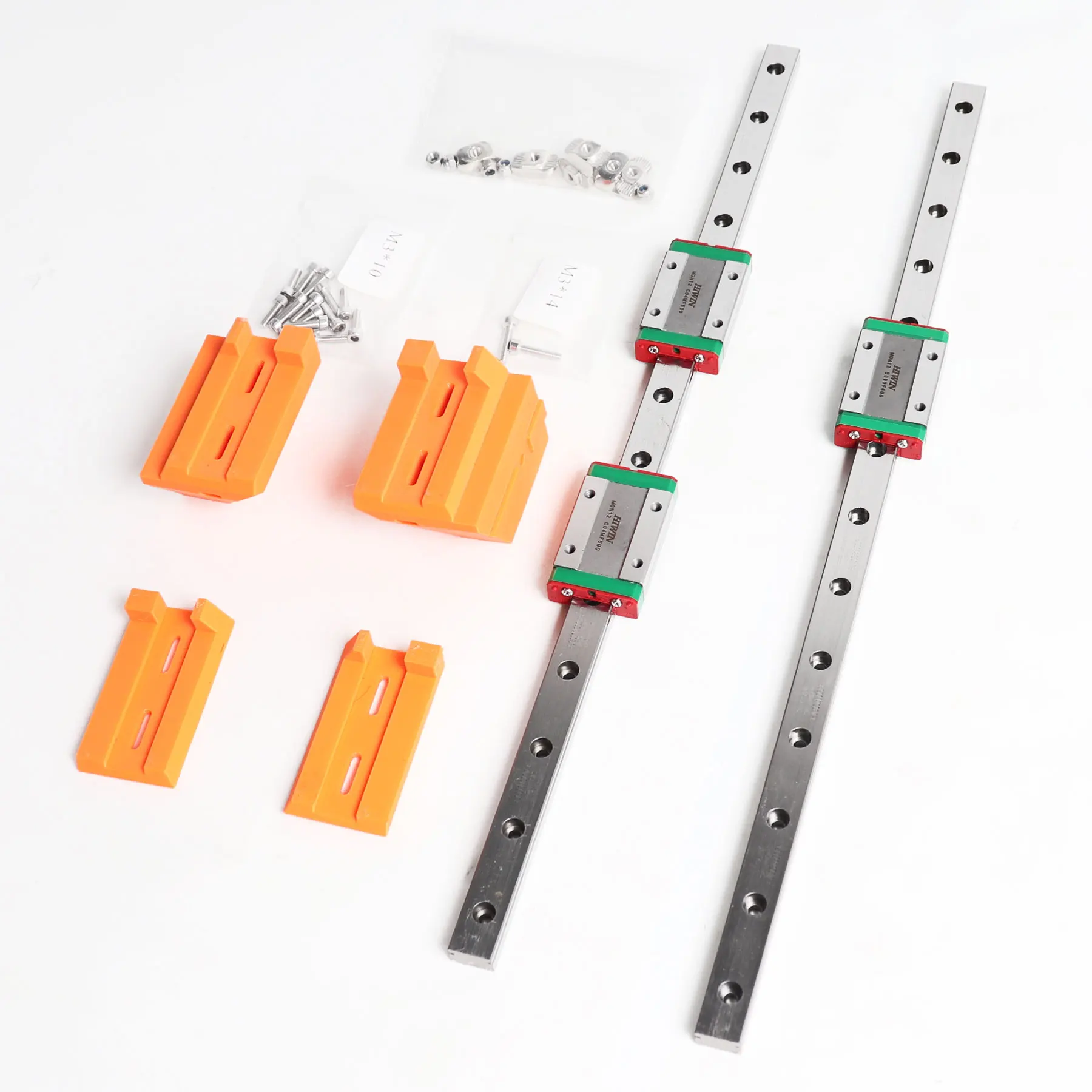 

Blurolls Prusa I3 MK3 MK3S MK3S+ Y Aix Upgrade Kit Y Linear Rail Version Hiwin MGN12H Guide Upgrade Kit