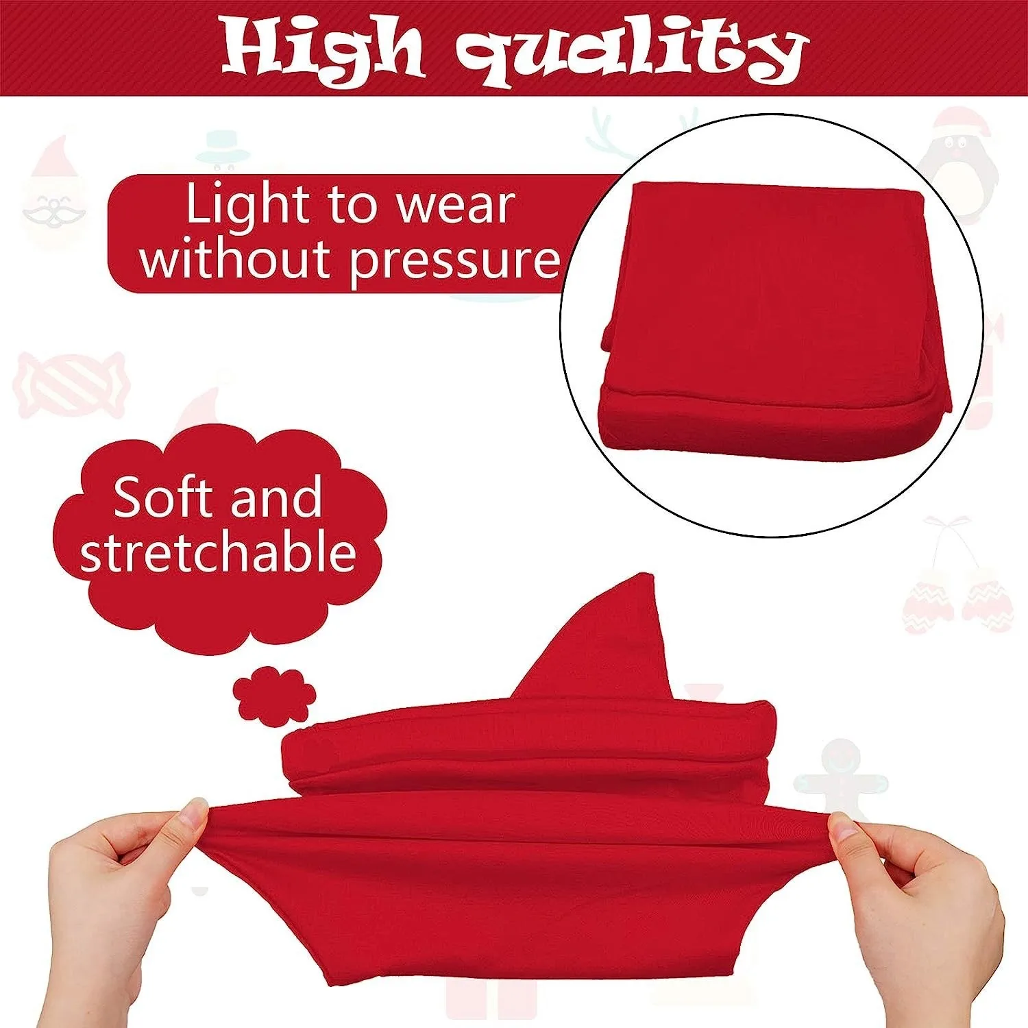 Kid's Cartoon Hats Gnome Hat for Boy Christmas Elf Costume Fairy Tale Dwarfs Cosplay Halloween Carnival Party Kids Accessories