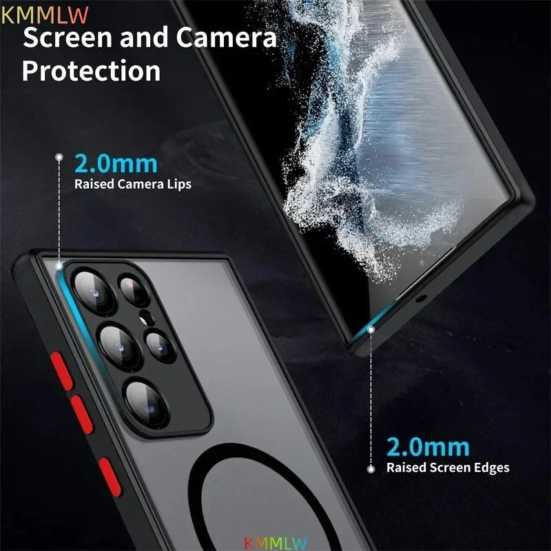 Matte Magnetic Translucent Phone Case