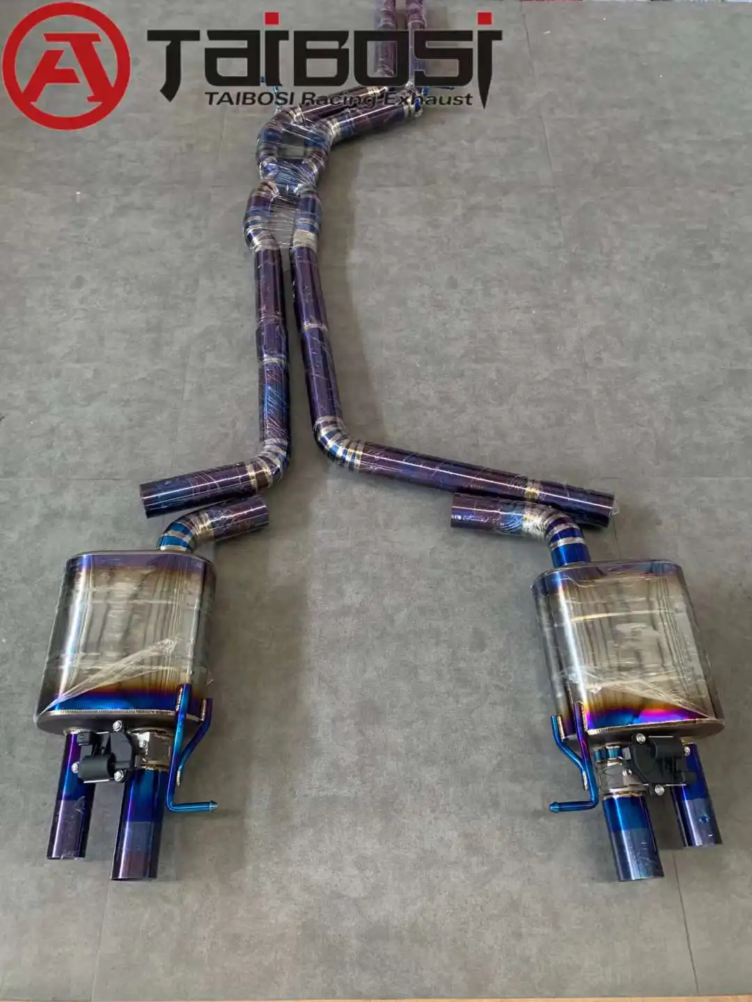 For Audi アウディs5 b8 2009-2017 3.0 t車のためのcatback排気