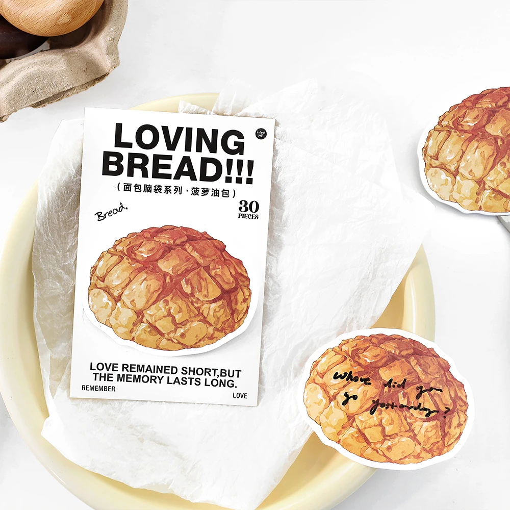 12packs/LOT people who love bread series creative retrto material