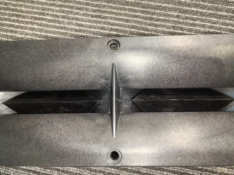 Dual Throat Lautsprecherhorn, 2 x 1 Zoll Wellenleiter für Pro Audio Line Array, Hochfrequenz-Treiberkomponente 247,5 x 100,5 x 85,4 mm – Detail 12