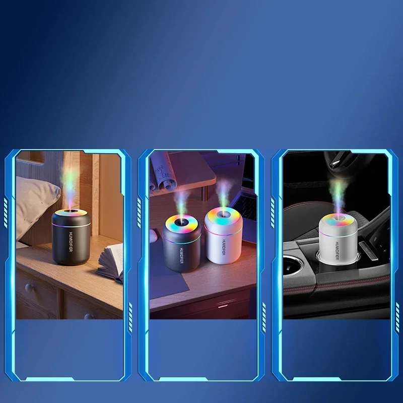 Car home bedroom Mini air humidifier USB electric 180ML aroma diffuser Essential oil purifier Aromatherapy mist machine