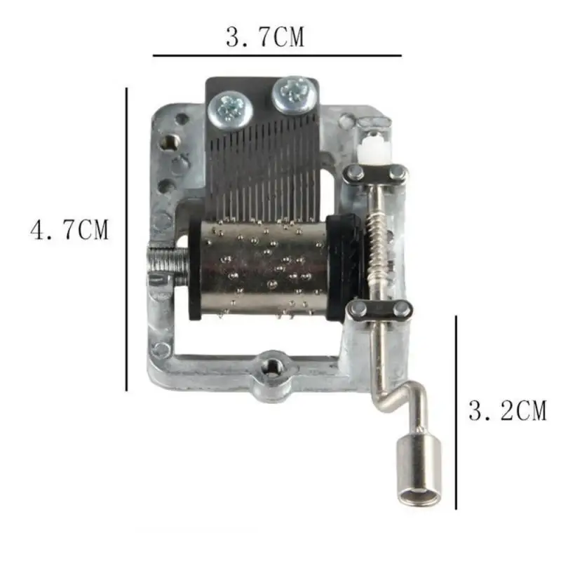 Mini Hand Crank Music Box Play One Song Many Songs Choice Select Song You Want