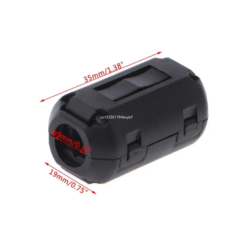 

Clip-on Ferrite Ring RFI Noise Suppressor Cable Clip For 3.5/5/7/9/13mm Dropship