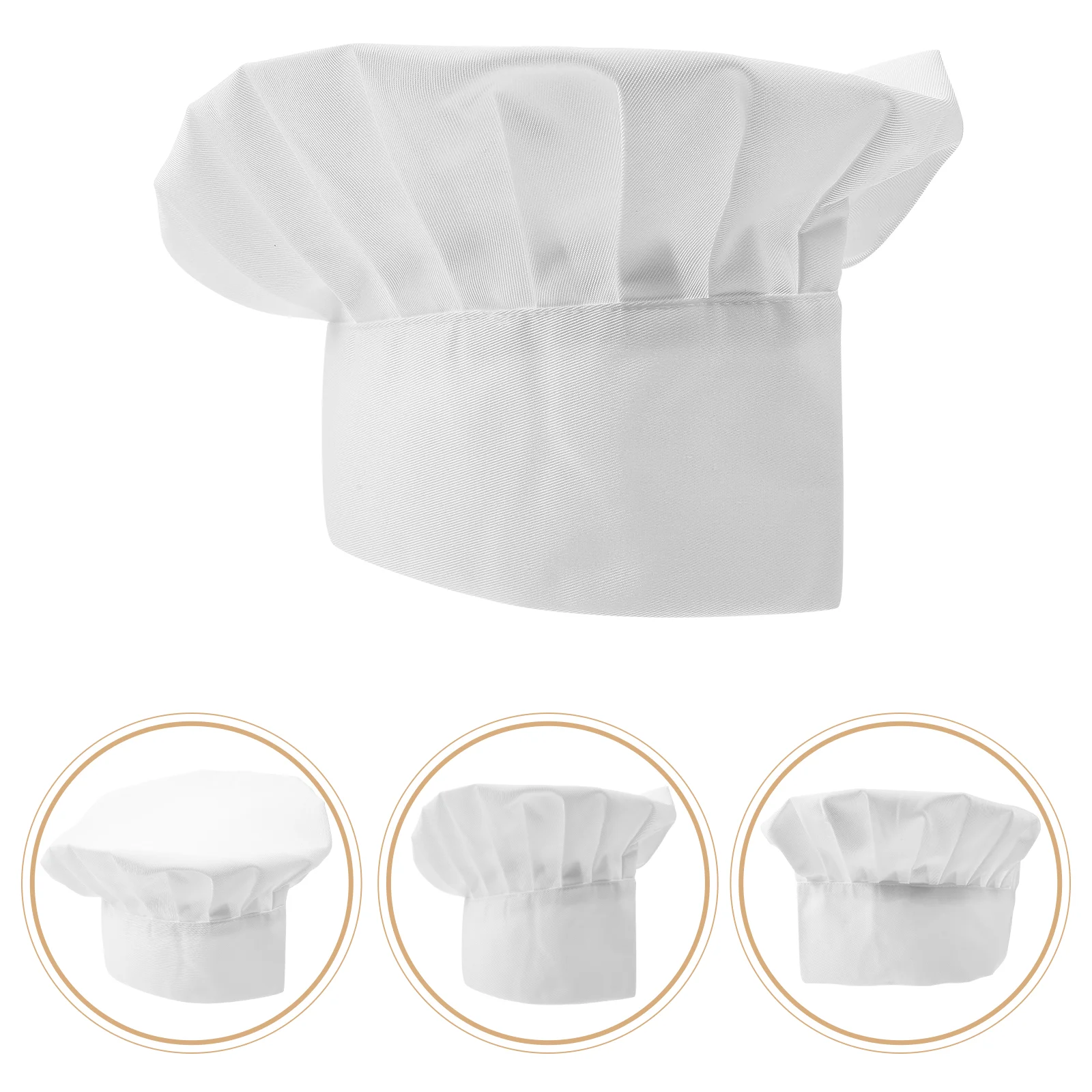 Restaurant Caps Decorative Working Hat Kitchen Cooking Caps Kitchen Supply