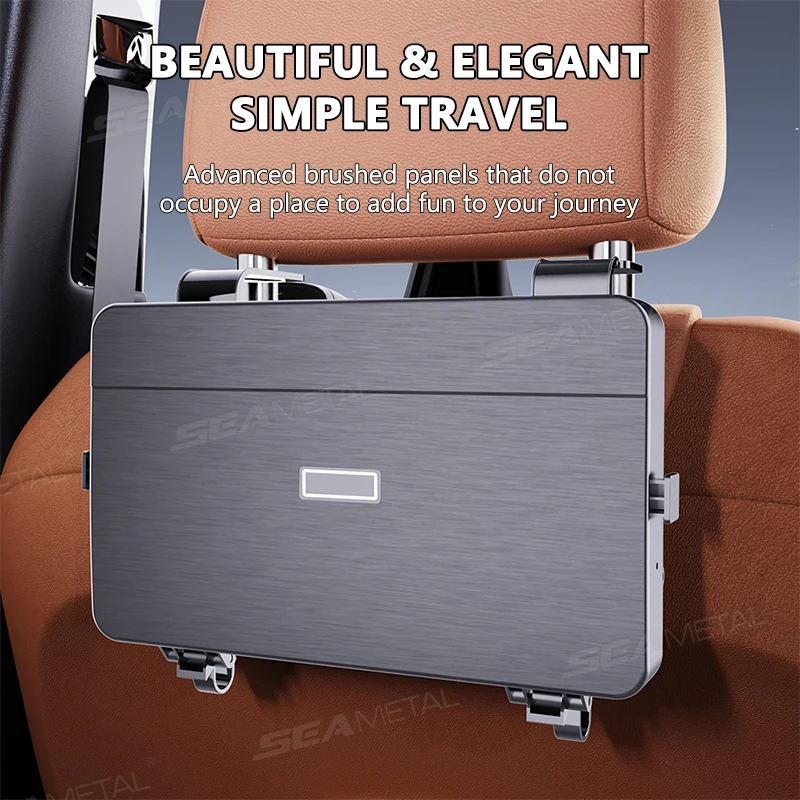 Foldable Car Seat Tray Table for Kids with ABS Material