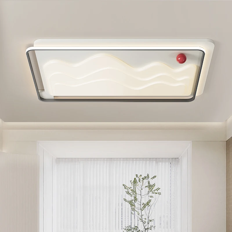 

Modern Led Rectangular Ceiling Lights Ultra-thin Eye Protection Ceiling Lamp In The Living Room Full Spectrum Home Lighting Lamp