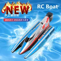 2.4G Mini RC Boat 15km/h High Speed Boat Radio Remote Controlled Ship Remote Control Speedboat Mini Remote Control Boat Charging 1