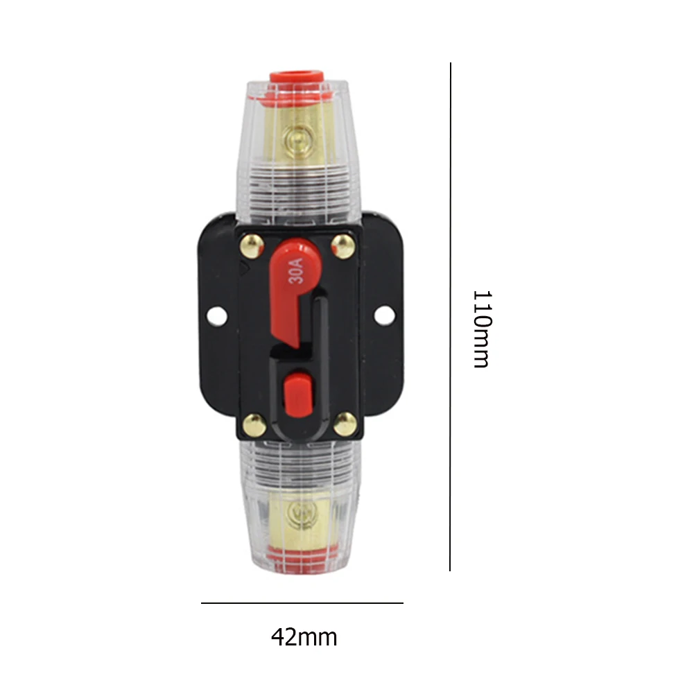 Resettable Circuit Breaker 20A 30A 40A 50A 60A 80A 100A 125A 150A Car Truck Resettable Fuse Short Protection Fuse Holder circuit breaker,resettable fuse