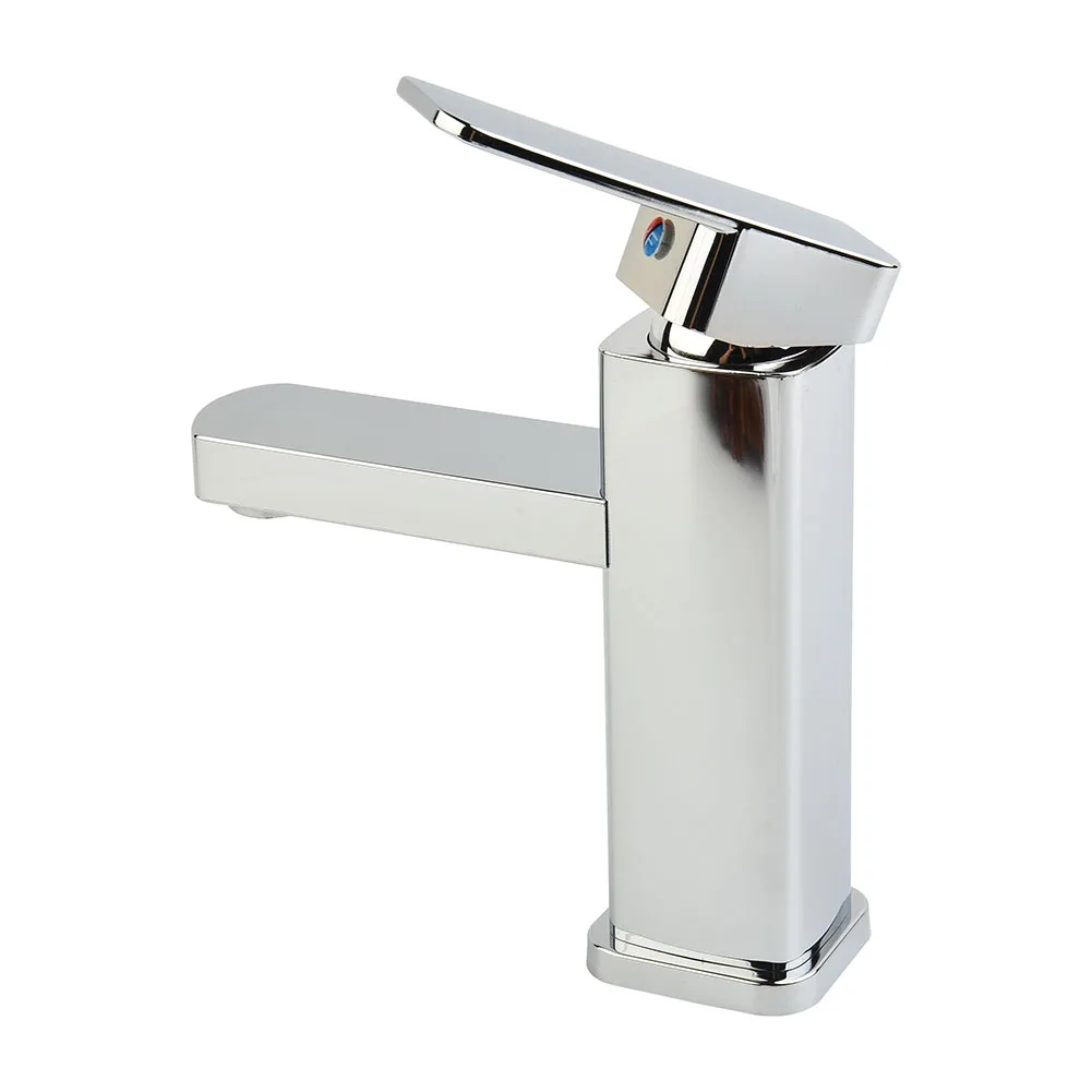 Faucet Mono Basin Tap Rubber Sealing Rings Single Handle Control Solid Construction Bathroom Bath Ceramic Valve Core 2