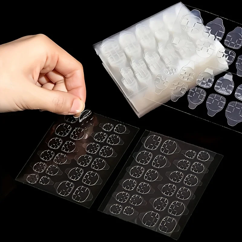 DIY Double Sided Nail Stickers Nail Glue 5件装 Nail Art Tools