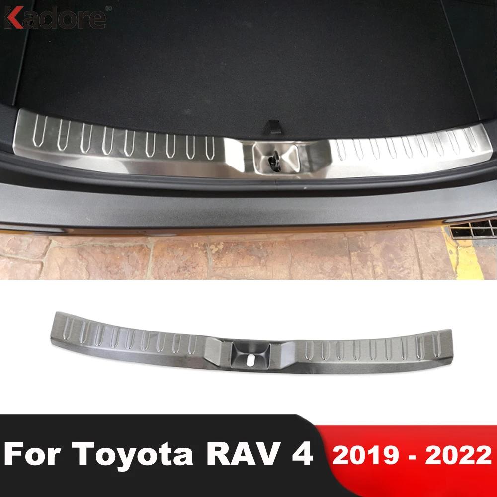 Inner Rear Bumper Protector Sill Voor Toyota RAV4 Rav 4 2019 2020 2021