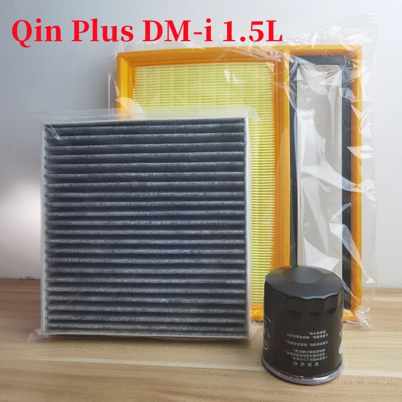 

Комплект фильтров для 21 BYD Qin Plus DM-i 1.5L Air,Oil, набор фильтров для салона, 3 шт./комплект